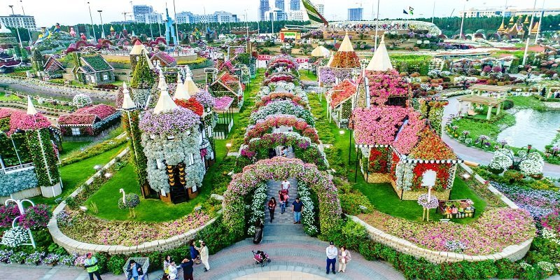 Dubai Miracle Garden: World’s Largest Flower Garden