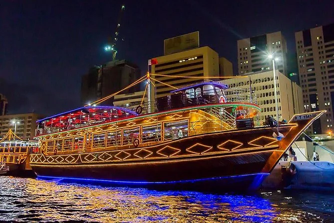 Dinner cruise on Dubai Creek