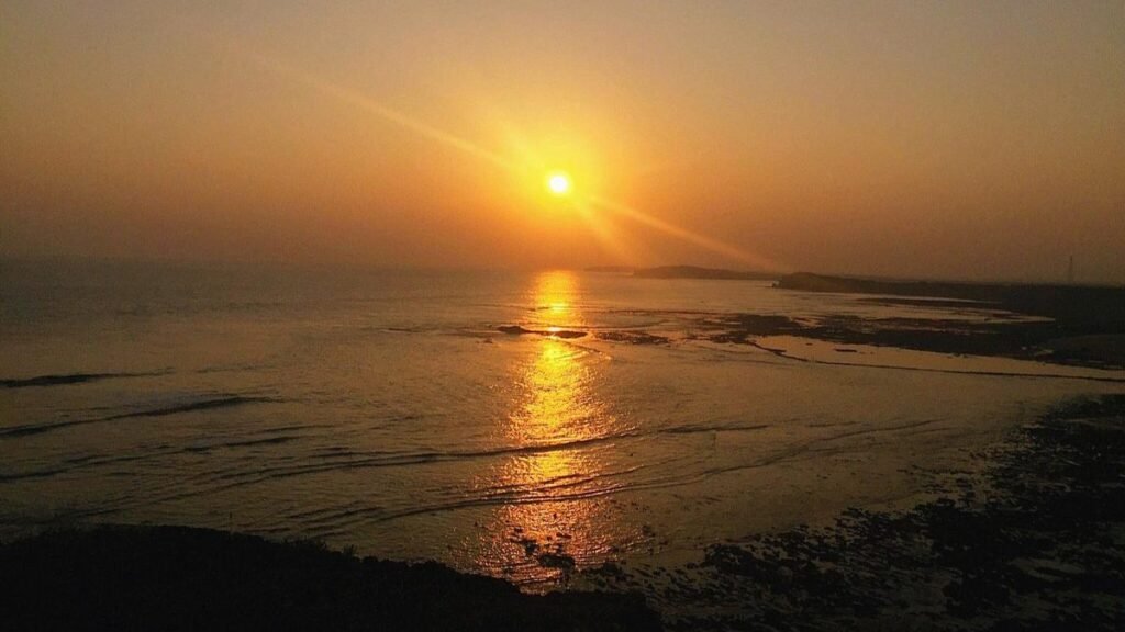 Mahuva Beach Watch Sunset